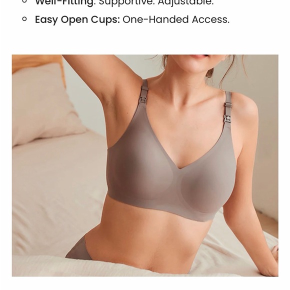 Marternique Maternity & Nursing Silky Bra Set - Picture 4 of 4